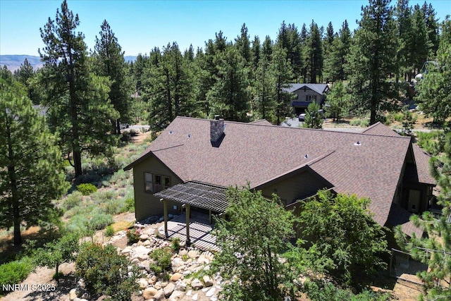 6195 Philoree Ln, Reno, NV 89511 - view of subject property featuring a heavily wooded area