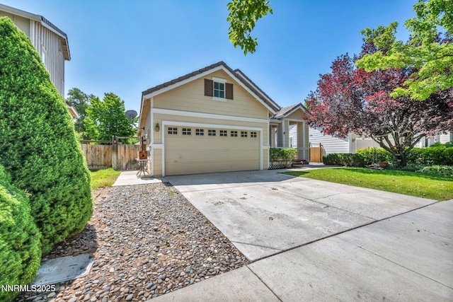 7449 Ambush Cir, Sparks, NV 89436 - view of front of house featuring driveway and an attached garage