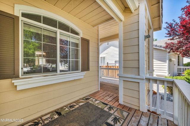 7449 Ambush Cir, Sparks, NV 89436 - view of wooden porch