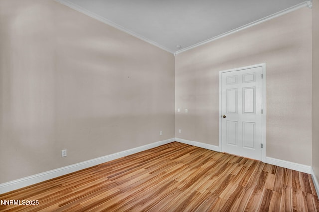 7449 Ambush Cir, Sparks, NV 89436 - unfurnished room with ornamental molding and wood finished floors