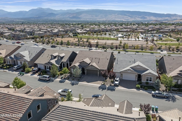 9435 Stony Hill Rd, Reno, NV 89521 - aerial view of residential area with a mountainous background