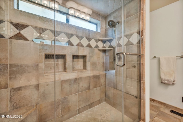 3279 Upland Ct, Carson City, NV 89703 - bathroom with a stall shower and baseboards