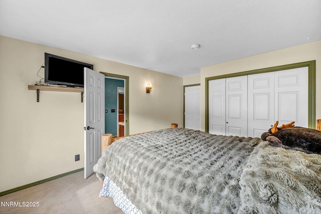 3279 Upland Ct, Carson City, NV 89703 - bedroom with light colored carpet and a closet