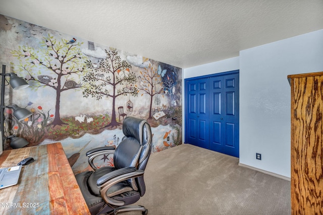 3279 Upland Ct, Carson City, NV 89703 - unfurnished office featuring carpet floors and a textured ceiling