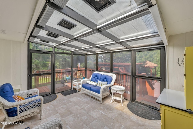 3279 Upland Ct, Carson City, NV 89703 - sunroom featuring an outdoor living space