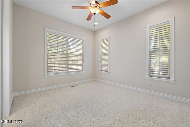 4990 Mountainshyre Rd, Reno, NV 89519 - carpeted empty room with baseboards and ceiling fan