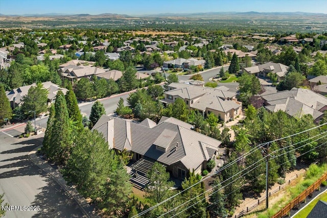 4990 Mountainshyre Rd, Reno, NV 89519 - aerial perspective of suburban area featuring mountains