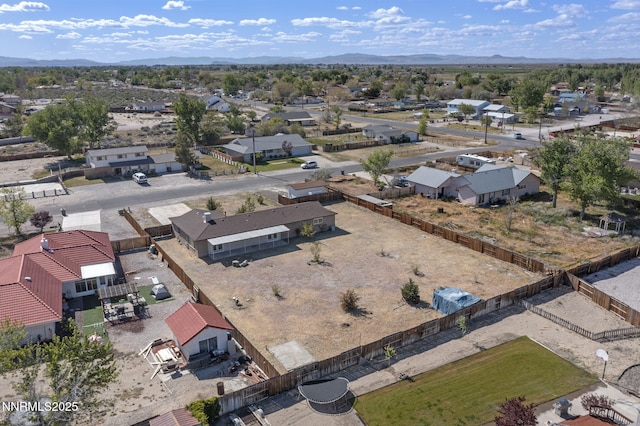 684 Carson River Dr, Fallon, NV 89406 - aerial perspective of suburban area with mountains
