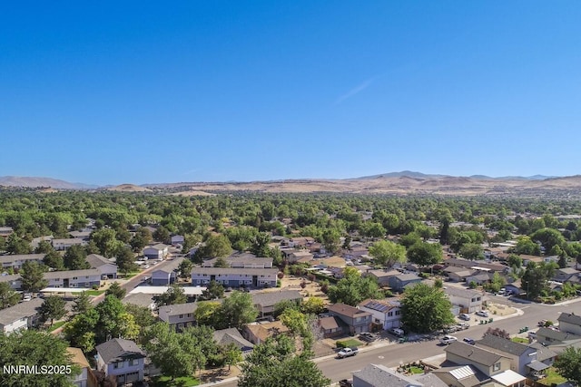 875 Camino Real Dr, Sparks, NV 89434 - aerial view of residential area featuring a mountainous background