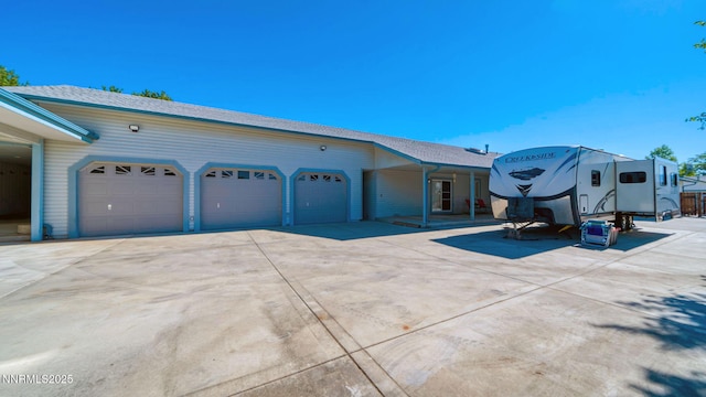 2015 Flycatcher Dr, Spanish Springs, NV 89441 - view of front of property with driveway and a garage