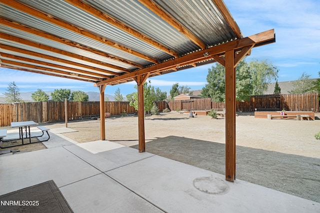 169 Oakridge Dr, Dayton, NV 89403 - fenced backyard with a patio area