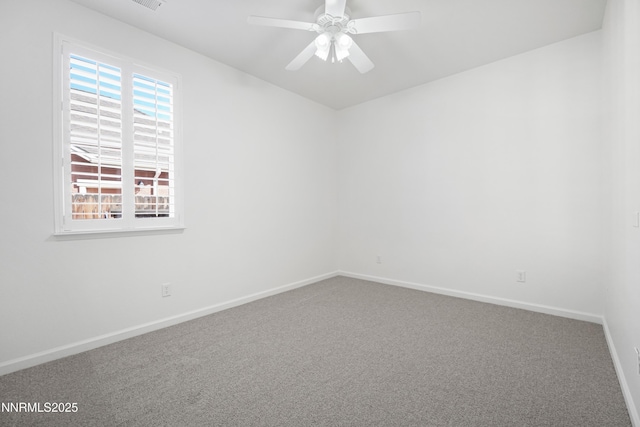 169 Oakridge Dr, Dayton, NV 89403 - spare room featuring carpet and a ceiling fan