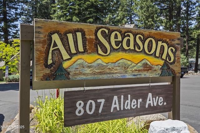807 Alder Ave Unit 14, Incline Village, NV 89451 - view of community / neighborhood sign