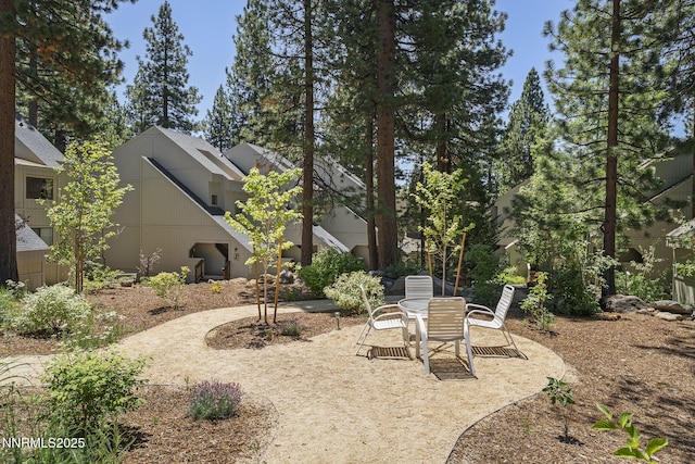 807 Alder Ave Unit 14, Incline Village, NV 89451 - view of yard featuring a patio