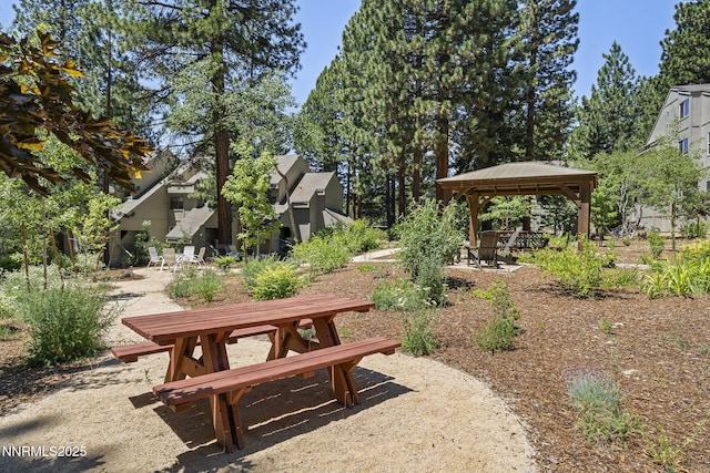 807 Alder Ave Unit 14, Incline Village, NV 89451 - view of community featuring a gazebo, a patio, and outdoor dining area