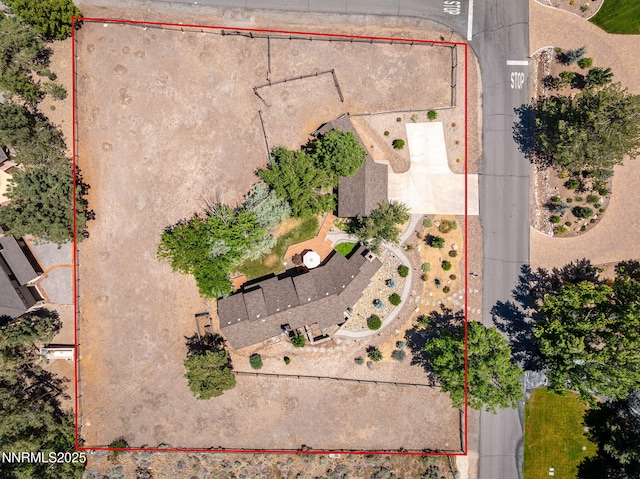 4275 Juniper Creek Rd, Reno, NV 89519 - view of property location with property boundaries highlighted