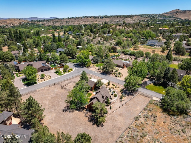 4275 Juniper Creek Rd, Reno, NV 89519 - aerial perspective of suburban area with a mountainous background