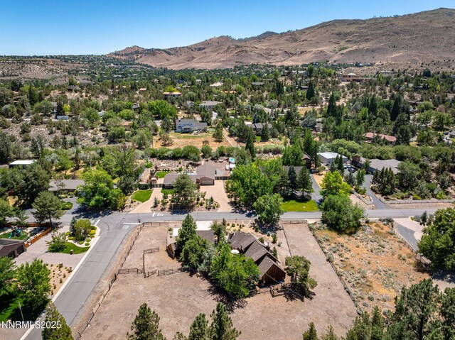 4275 Juniper Creek Rd, Reno, NV 89519 - aerial perspective of suburban area featuring a mountainous background