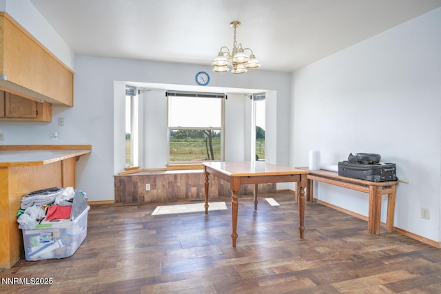 4625 Schurz Hwy, Fallon, NV 89406 - office featuring wood finished floors and a chandelier