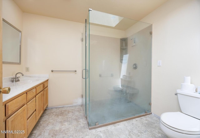 4625 Schurz Hwy, Fallon, NV 89406 - bathroom featuring vanity and a shower stall