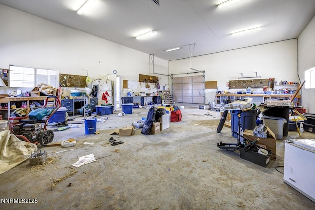 4625 Schurz Hwy, Fallon, NV 89406 - garage with a workshop area
