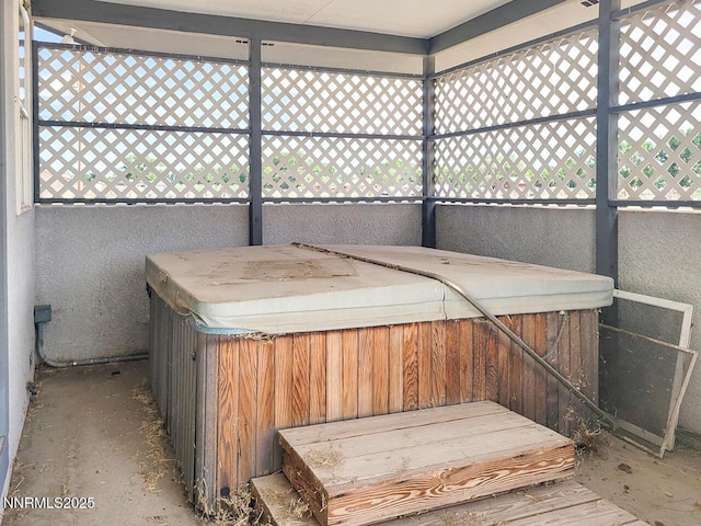 4625 Schurz Hwy, Fallon, NV 89406 - deck with a hot tub
