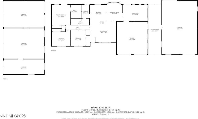 4625 Schurz Hwy, Fallon, NV 89406 - view of room layout