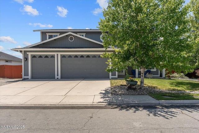 18324 Dustin Ct, Reno, NV 89508 - view of front of property with an attached garage and concrete driveway