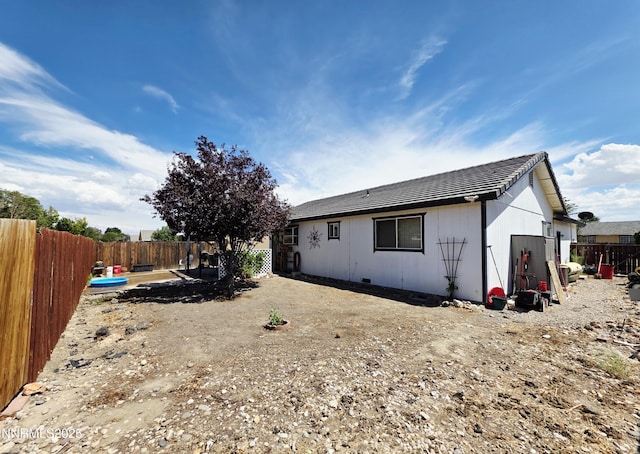 654 Keddie St, Fallon, NV 89406 - back of house with a fenced backyard