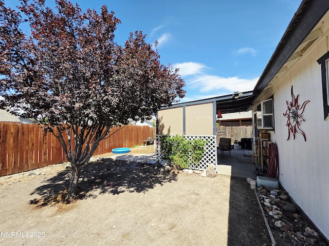 654 Keddie St, Fallon, NV 89406 - fenced backyard featuring a patio area