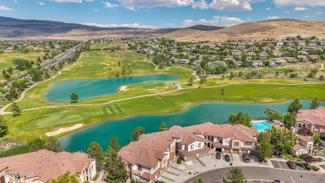 6230 Ingleston Dr Unit 212, Sparks, NV 89436 - aerial perspective of suburban area with a water and mountain view and a golf club