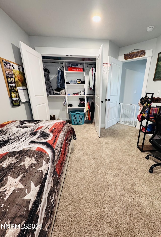 5290 Marla Dr, Winnemucca, NV 89445 - carpeted bedroom with a closet