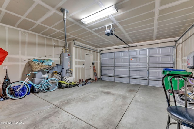6775 Russian Thistle Dr, Sparks, NV 89436 - garage featuring secured water heater and a garage door opener