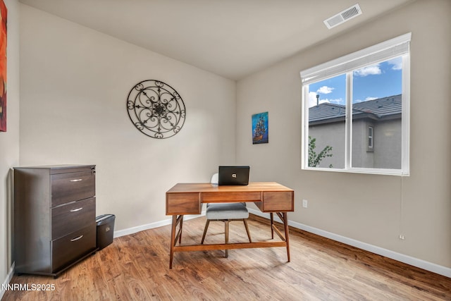 6775 Russian Thistle Dr, Sparks, NV 89436 - office space with baseboards and light wood-type flooring
