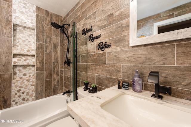 4130 Snowshoe Ln, Reno, NV 89502 - full bathroom featuring shower / tub combination and vanity