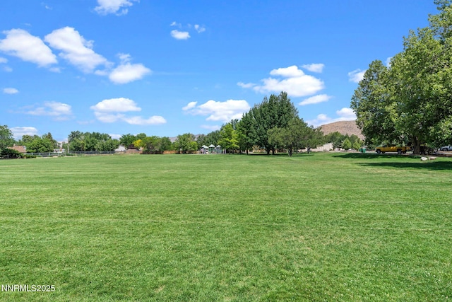 940 Jamaica Ave Unit 3, Reno, NV 89502 - view of grassy yard featuring a mountain view