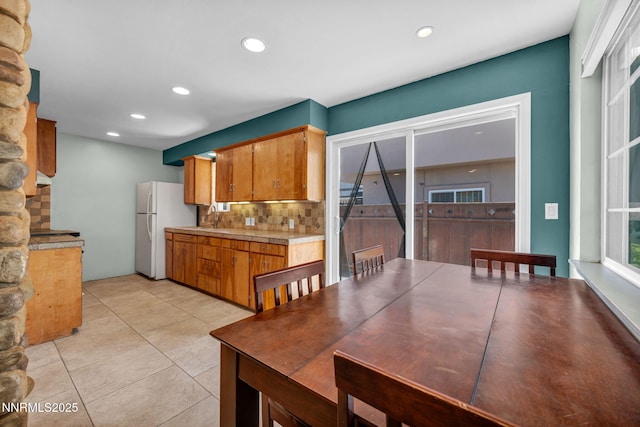 1320 Yori Ave, Reno, NV 89502 - dining space featuring recessed lighting and light tile patterned floors