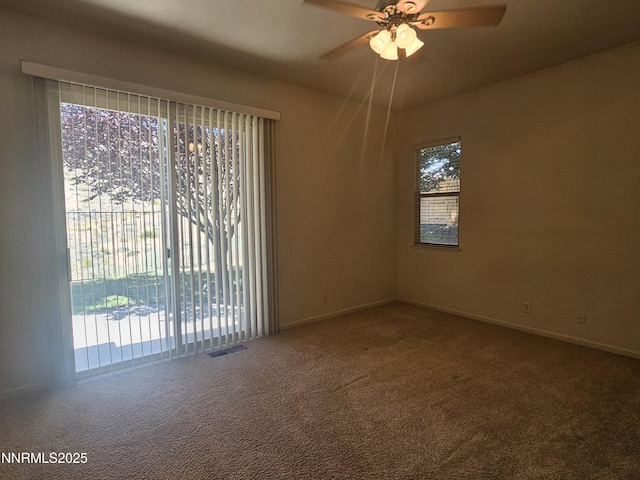 2735 Avenida De Landa, Reno, NV 89523 - unfurnished room with carpet floors and a ceiling fan