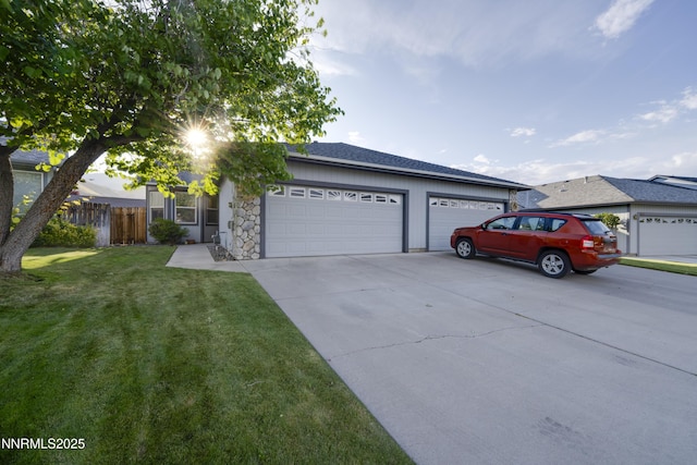 3082 Doubletree Ln, Carson City, NV 89701 - view of front facade with concrete driveway and an attached garage