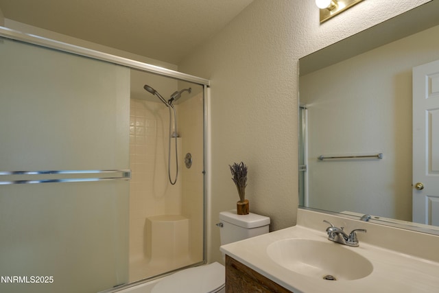 3082 Doubletree Ln, Carson City, NV 89701 - bathroom with a shower with shower door and vanity