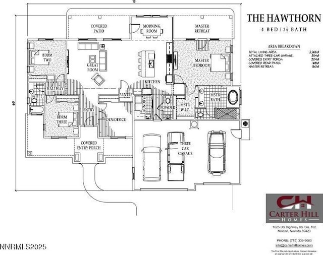 2769 Squires St, Minden, NV 89423 - view of home floor plan