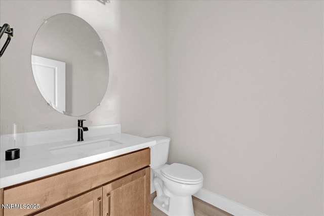 2800 Pamela Pl, Minden, NV 89423 - half bath featuring vanity and toilet
