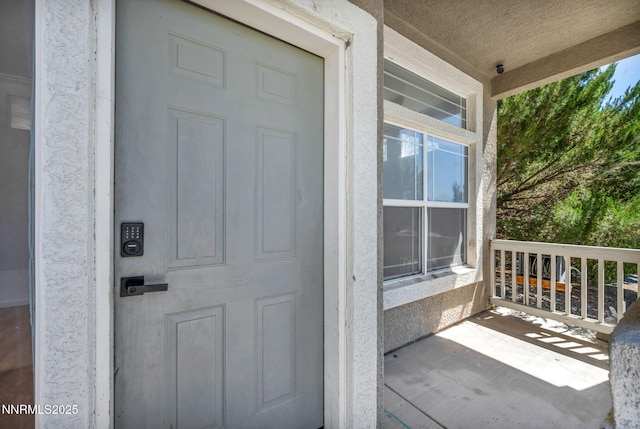 1048 Brierwood Ln, Fernley, NV 89408 - doorway to property with a porch