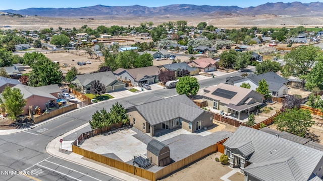 1048 Brierwood Ln, Fernley, NV 89408 - aerial view of residential area with a mountain backdrop
