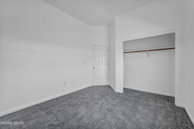 1048 Brierwood Ln, Fernley, NV 89408 - unfurnished bedroom with dark carpet and a closet