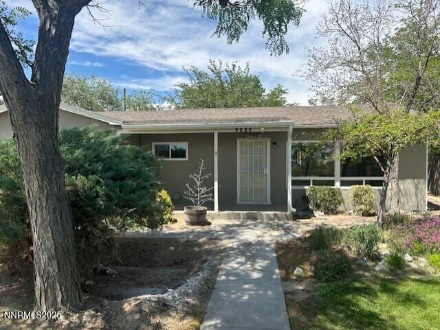3220 Rice Rd, Fallon, NV 89406 - entrance to property with stucco siding