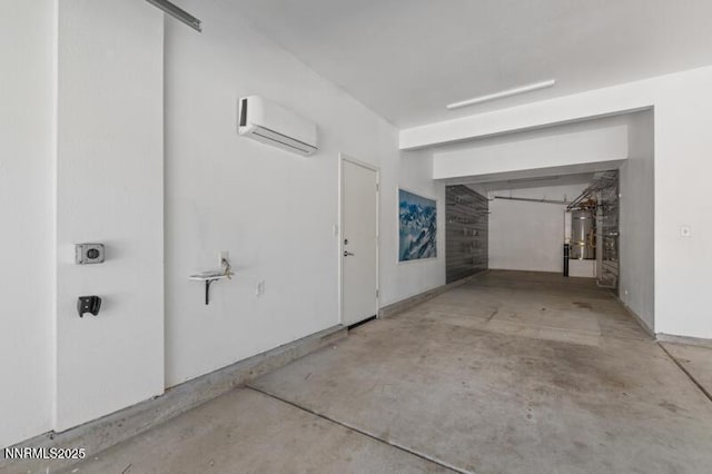 2720 Peavine Pines Ct, Reno, NV 89523 - garage with an AC wall unit and gas water heater