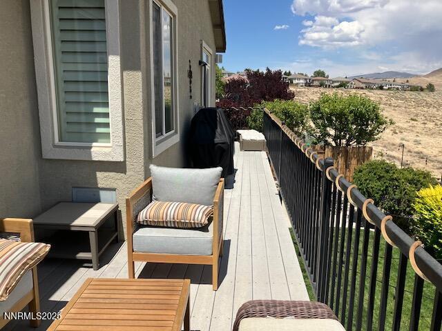 4073 Talladega Dr, Sparks, NV 89436 - balcony featuring area for grilling