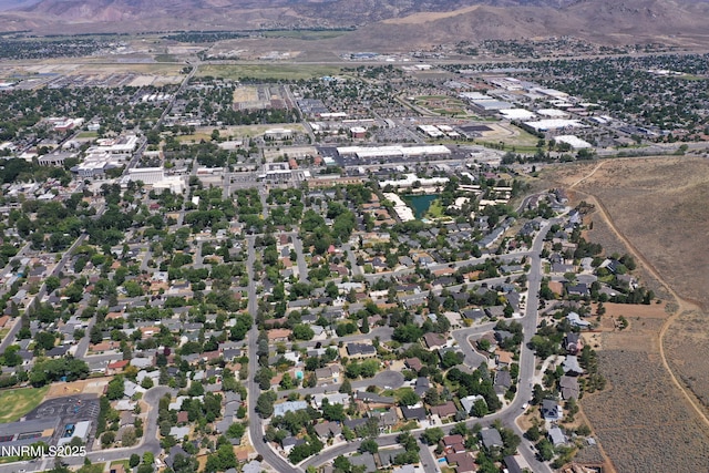 7 Circle Dr, Carson City, NV 89703 - aerial overview of property's location featuring a mountainous background