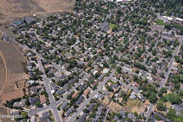 7 Circle Dr, Carson City, NV 89703 - aerial view of property's location